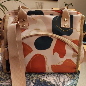Aurie insulated lunch bag crossbody purse